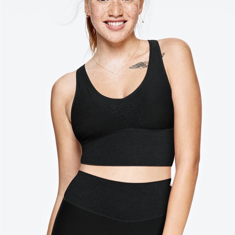 PINK Victoria's Secret Black Sports Bra | XS | NWT